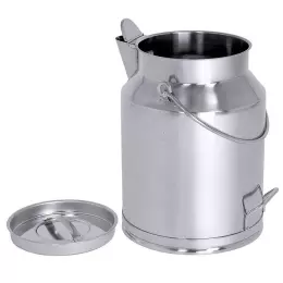 Bublina s víkem a nálevkou z nerezové oceli 10 l