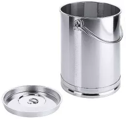 Ocelové vědro s kroužkem 5 l