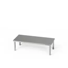Nerezový nástavec na stůl 4 nohy 110x30x60 cm