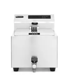 Elektrická fritéza Mastercook s digitálním panelem a vypouštěcím kohoutkem - 8 l