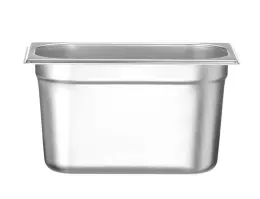 GN 1/4 hluboký 15 cm nerezový kontejner BUDGET LINE HENDI 800546