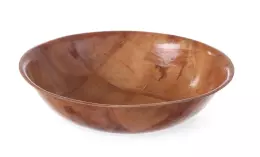 Dřevěný kulatý koš