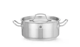 Nerezový nízký hrnec - objem 2,8 l Profi Line