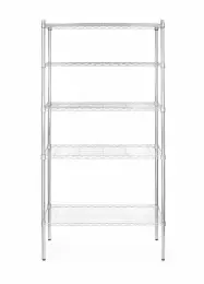 Chromovaný úložný regál HENDI 812204