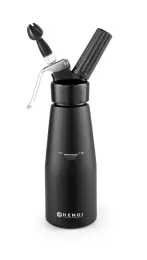 Šlehačkový sifon 0,5 l Kitchen Line černý