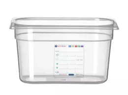 Nádoba HACCP GN 1/4 hluboká 15 cm z polypropylenu