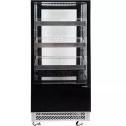 Chladicí vitrína 300 l černá