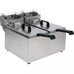 Elektrická fritéza 2-komorová 2x5 l