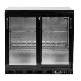 Chłodziarka do butelek, 227 l, dynamiczne chłodzenie, 230 V, R600a, zamek