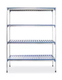 Hliníkový skladovací regál HENDI 812273