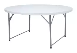 Kulatý cateringový stůl 150x74 cm
