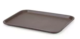 Hnědý polypropylenový podnos