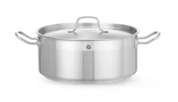 Nerezový nízký hrnec - objem 7,5 l Profi Line