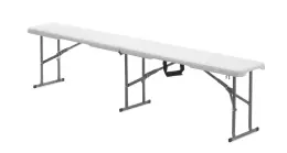 Skládací lavice pro catering - 183x30x43 cm