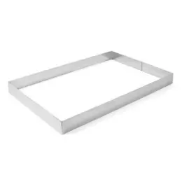 Obdélníkový ráfek na pečivo a cukrářské výrobky 38,5x28,5 cm