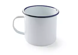 Smaltovaný hrnek s uchem - 520 ml