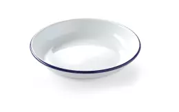 Hluboký smaltovaný talíř - ø 24 cm