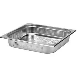 Nádoba GN 2/3 hl. 6,5 cm z nerezové oceli děrovaná