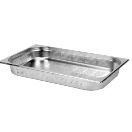 Nádoba GN 1/1 hl. 6,5 cm z nerezové oceli perforovaná