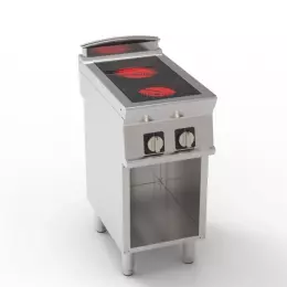 Sklokeramický dvouplotýnkový vařič