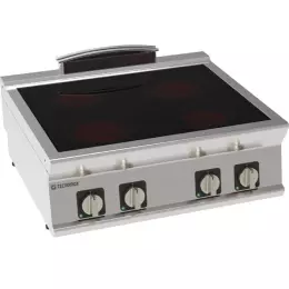 Sklokeramický sporák se 4 hořáky