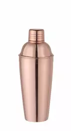Šejkr 3dílný Cobbler 0,8 l měděná barva