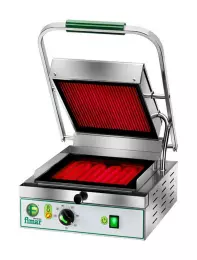 Jednoduchý kontaktní gril s keramickými deskami, 27x30 cm, 1.7 kW, 230 V