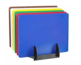 Sada 6 prkének HACCP 45x30 cm se stojanem na prkénka