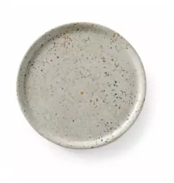 Talíř na pizzu Drops Collection, šedý, ø 33 cm