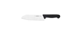 Kuchařský nůž Santoku - 18 cm , černý