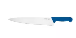 Kuchařský nůž s vlnitým ostřím - 31 cm, modrý