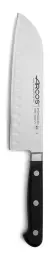 Nůž Santoku s kuličkovým ostřím ÓPERA - délka 30 cm