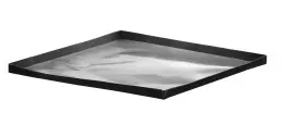 Plech do mikrovlnné trouby, nepřilnavý - 28x28x(V)1,5 cm