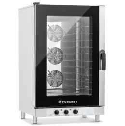 Elektrický konvektomat 10 GN 1/1 nebo 10 zásobníků 60x40 cm, 15.8 kW