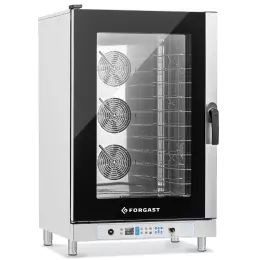 Elektrický konvektomat 10 GN 1/1 nebo 10 zásobníků 60x40 cm, 15.8 kW