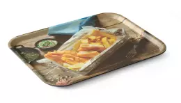 Taca Chutné ryby a hranolky