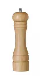 Dřevěný mlýnek na sůl, výška 21,5 cm