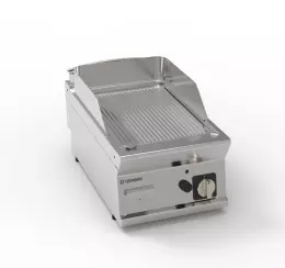 Nastavitelná drážkovaná plynová grilovací deska 35,3x56,4 cm