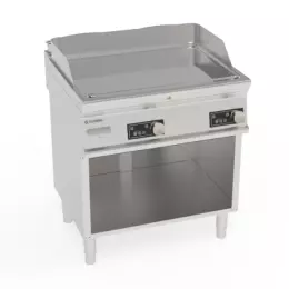 Hladká chromovaná grilovací deska 400V Tecno74