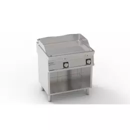 Hladká chromovaná grilovací deska 400V Tecno74