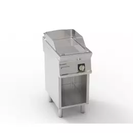 Hladká chromovaná grilovací deska 400V Tecno74