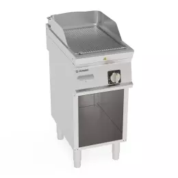 Chromovaná drážkovaná grilovací deska 400V Tecno74