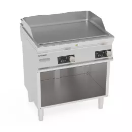 Hladká chromovaná grilovací deska 400V Tecno74