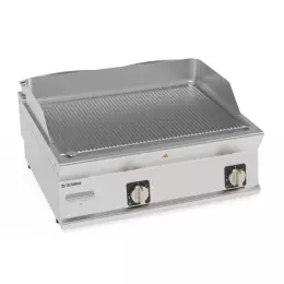 Chromovaná drážkovaná grilovací deska 400V Tecno74