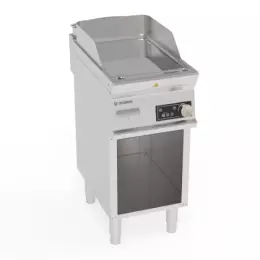 Hladká chromovaná grilovací deska 400V Tecno74