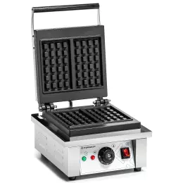 Elektrická vaflovač obdélníková na 2 vafle 4x6, 1.75 kW, 230 V