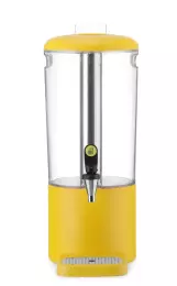 Dávkovač na džusy, UNIQ, navržený Robertem Bronwasserem, 8L, žlutý, 318x216x(V)532mm