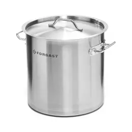 Nerezový vysoký hrnec s poklicí, 17 l, průměr 28 cm