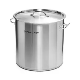 Vysoký nerezový hrnec s poklicí, 21 l, průměr 30 cm
