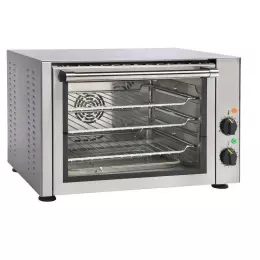 Konvekční trouba, 2.4 kW, 3 plechy, 250°C, 41x36x25 cm